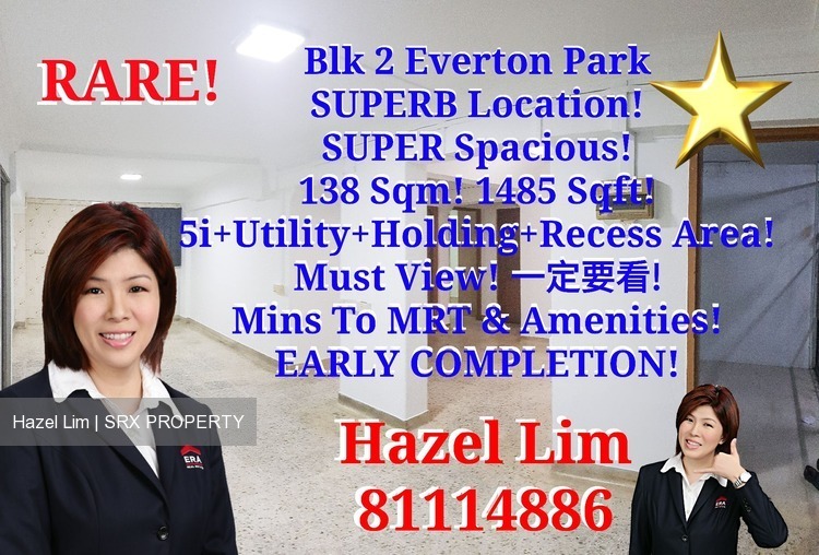 Blk 2 Everton Park (Bukit Merah), HDB 5 Rooms #179179042